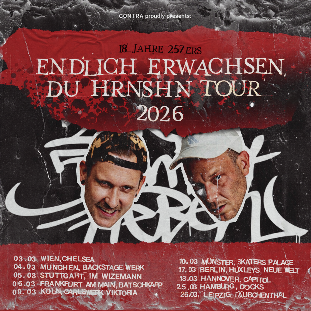 München 04.03.2026 ENDLICH ERWACHSEN, DU HRNSHN - TOUR 2026